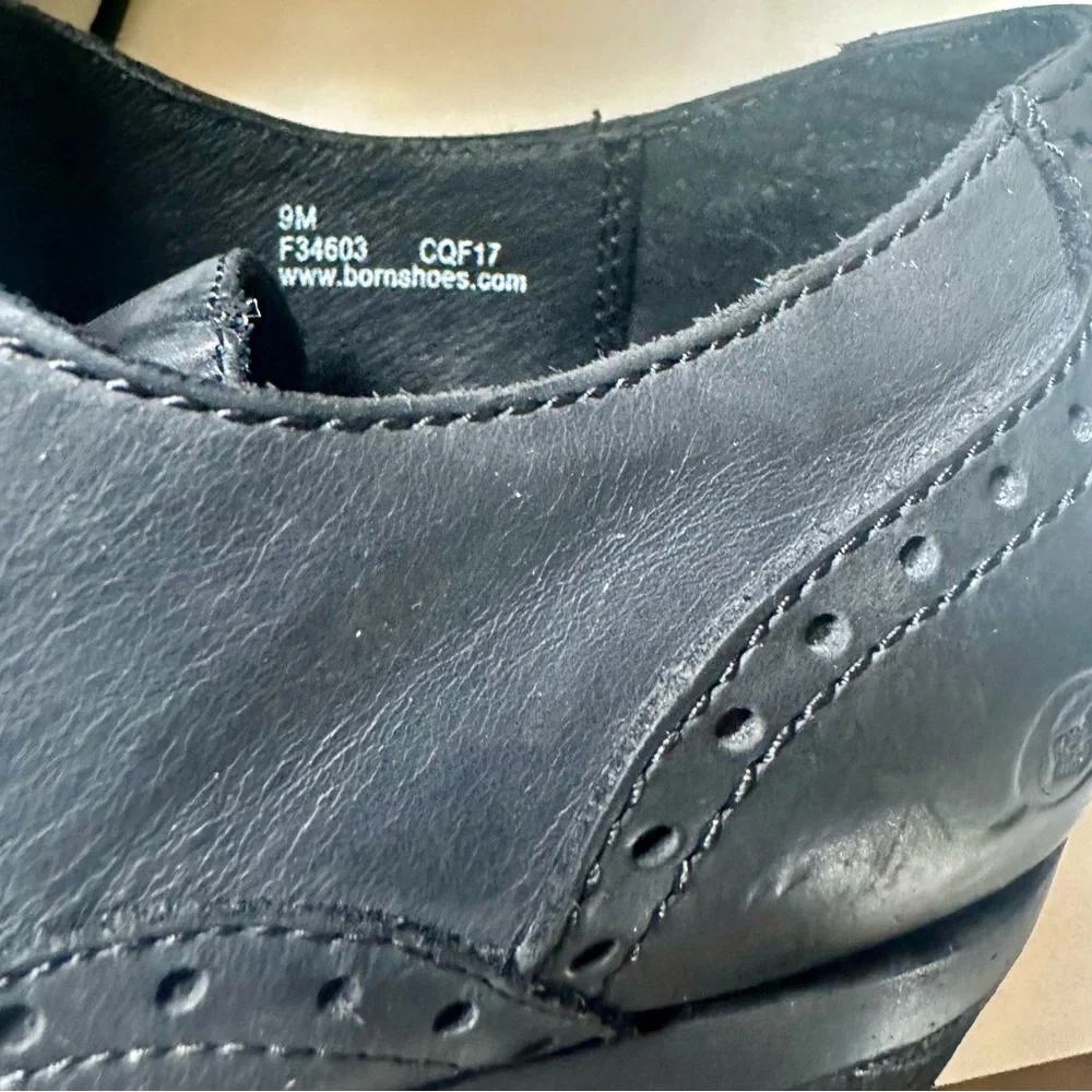 Born Black Oxford Shoes - Picture 5 of 5
